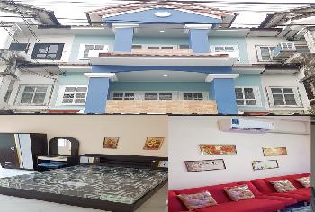 ขายทาวโฮมหมู่บ้านหงส์ประยูรบางบัวทอง5ห้องนอน3ชั้นใกล้ถนนรัตนาธิเบศสถานีแยกบางพลู